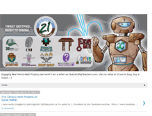 Tablet Screenshot of 21stcenturymathprojects.com